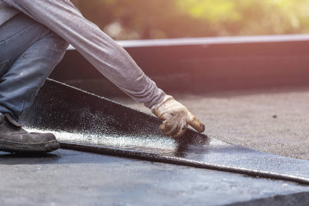 Professional Interior Drainage System technician working in Oxford, NC